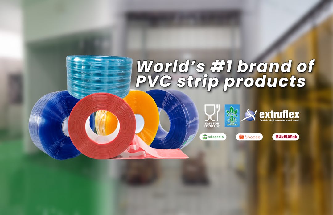 PVC Strip Curtain Extruflex: Non-phthalate innovation with various color variants and advantages